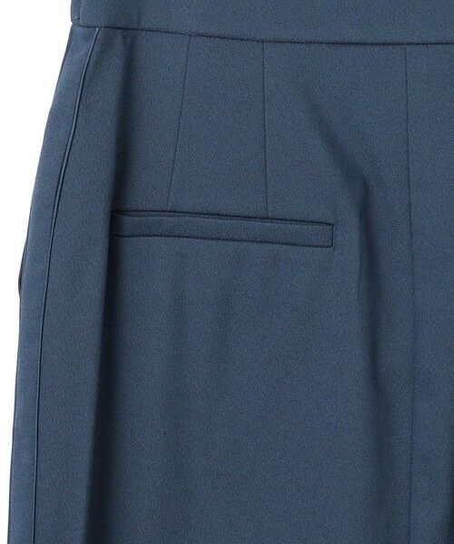 L size ONWARD(大きいサイズ) / エルサイズオンワード ミニ・ひざ丈スカート | 【裏起毛】 ウォームサテン Iラインスカート | 詳細13