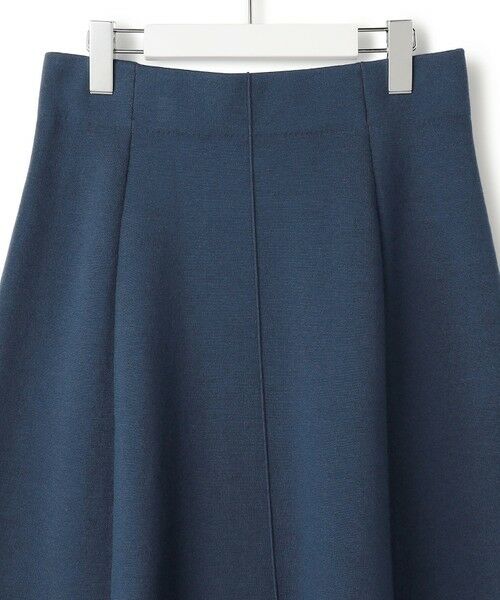 L size ONWARD(大きいサイズ) / エルサイズオンワード ミニ・ひざ丈スカート | 【洗える】 シルキーウールダブルフェイス ニットフレアスカート | 詳細10