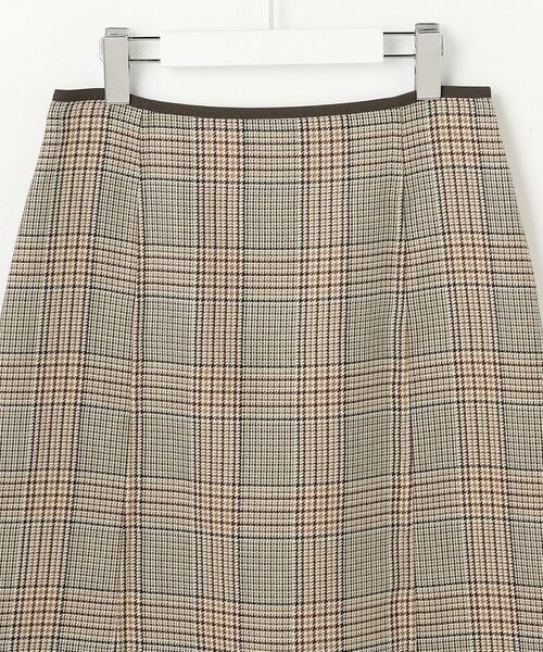 L size ONWARD(大きいサイズ) / エルサイズオンワード ミニ・ひざ丈スカート | 【リバーシブル】リバーチェック スカート | 詳細28