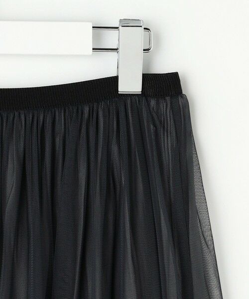 L size ONWARD(大きいサイズ) / エルサイズオンワード ミニ・ひざ丈スカート | 【2way】リバーシブル チュール スカート | 詳細13