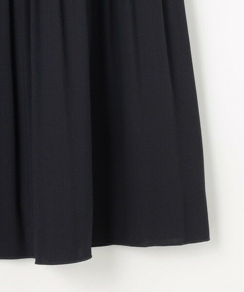 L size ONWARD(大きいサイズ) / エルサイズオンワード ミニ・ひざ丈スカート | ノルディス2wayジョーゼット プリーツ スカート | 詳細9