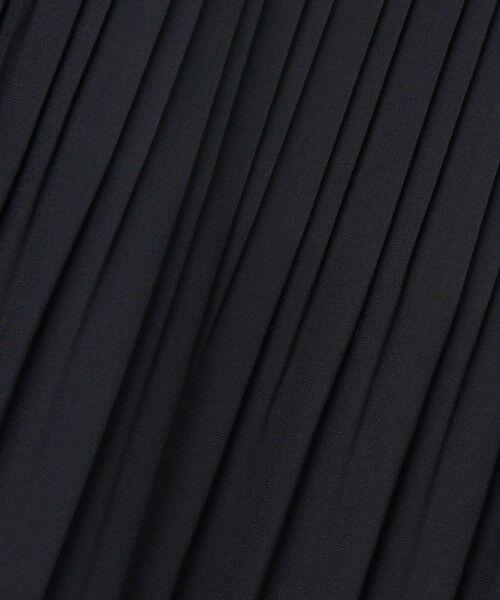 L size ONWARD(大きいサイズ) / エルサイズオンワード ミニ・ひざ丈スカート | ノルディス2wayジョーゼット プリーツ スカート | 詳細10