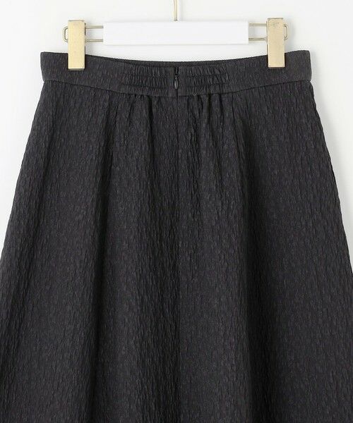 L size ONWARD(大きいサイズ) / エルサイズオンワード ミニ・ひざ丈スカート | ジャカードフレア スカート | 詳細9