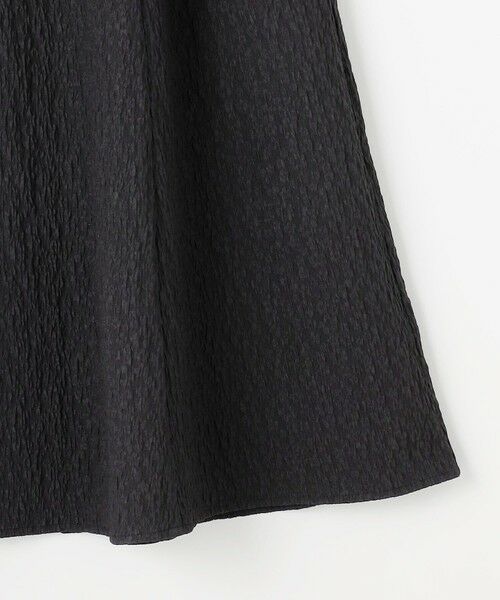 L size ONWARD(大きいサイズ) / エルサイズオンワード ミニ・ひざ丈スカート | ジャカードフレア スカート | 詳細12