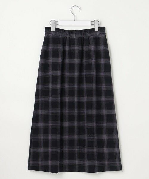 L size ONWARD(大きいサイズ) / エルサイズオンワード ミニ・ひざ丈スカート | ビューティサーモ2WAYストレッチチェック スカート | 詳細19