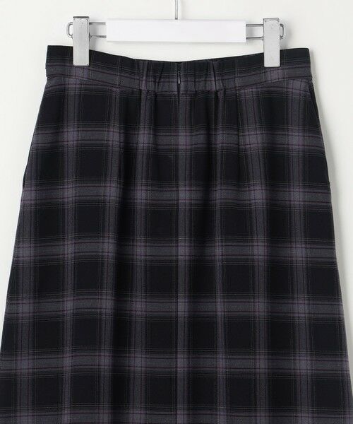 L size ONWARD(大きいサイズ) / エルサイズオンワード ミニ・ひざ丈スカート | ビューティサーモ2WAYストレッチチェック スカート | 詳細21