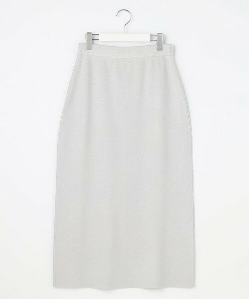 L size ONWARD(大きいサイズ) / エルサイズオンワード ミニ・ひざ丈スカート | CICA加工 ニット タイト スカート | 詳細3