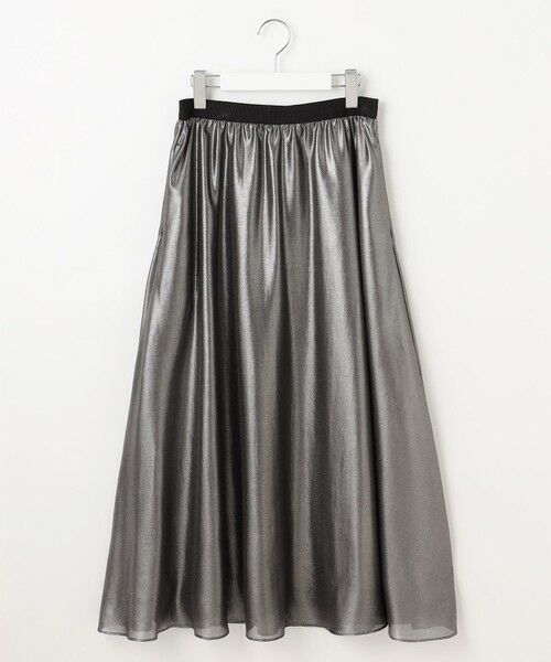 L size ONWARD(大きいサイズ) / エルサイズオンワード ミニ・ひざ丈スカート | 【カタログ掲載】シャイニーギャザー スカート | 詳細20