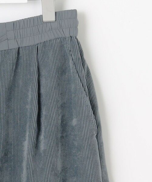 L size ONWARD(大きいサイズ) / エルサイズオンワード ミニ・ひざ丈スカート | 【17号サイズまで展開・SHIHOさん着用】ソフトコーデュロイ スカート | 詳細16