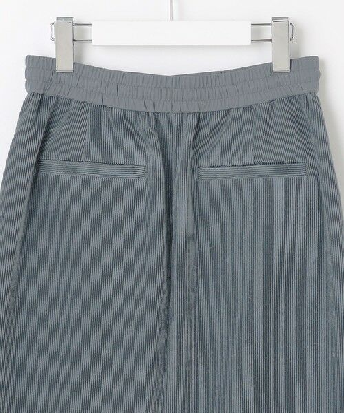 L size ONWARD(大きいサイズ) / エルサイズオンワード ミニ・ひざ丈スカート | 【17号サイズまで展開・SHIHOさん着用】ソフトコーデュロイ スカート | 詳細19