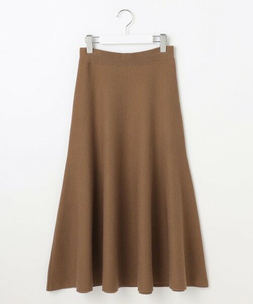 L size ONWARD(大きいサイズ) / エルサイズオンワード ミニ・ひざ丈スカート | 【カタログ掲載】ウールミラノニットフレア スカート | 詳細9