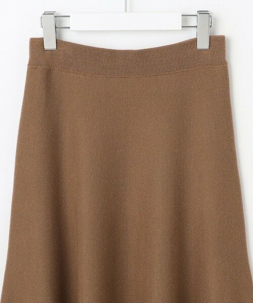 L size ONWARD(大きいサイズ) / エルサイズオンワード ミニ・ひざ丈スカート | 【カタログ掲載】ウールミラノニットフレア スカート | 詳細10