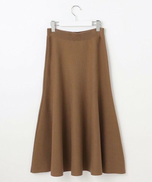 L size ONWARD(大きいサイズ) / エルサイズオンワード ミニ・ひざ丈スカート | 【カタログ掲載】ウールミラノニットフレア スカート | 詳細13