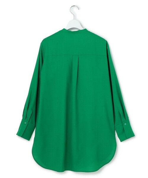 L size ONWARD(大きいサイズ) / エルサイズオンワード シャツ・ブラウス | アルタニカツイル バンドカラーブラウス | 詳細5