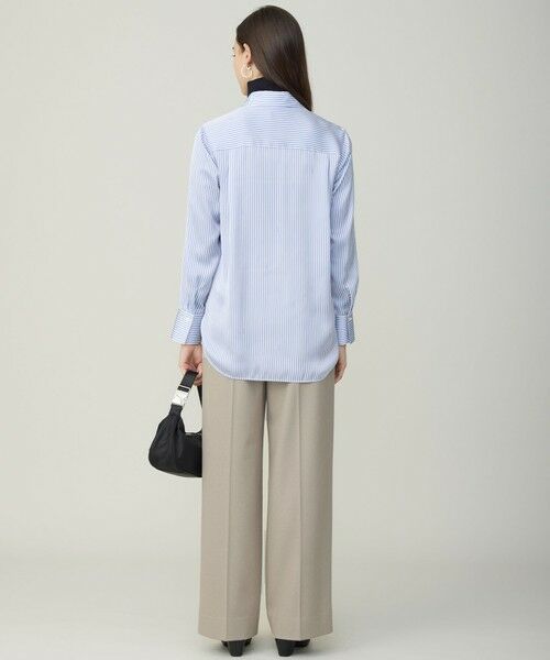 L size ONWARD(大きいサイズ) / エルサイズオンワード シャツ・ブラウス | 【30th ANNIVERSARY】LONDONストライプシャツ | 詳細3