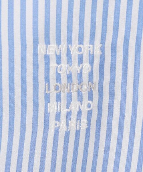 L size ONWARD(大きいサイズ) / エルサイズオンワード シャツ・ブラウス | 【30th ANNIVERSARY】LONDONストライプシャツ | 詳細9