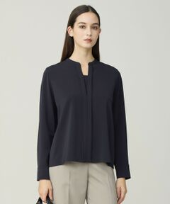 L size ONWARD(大きいサイズ) / エルサイズオンワード シャツ・ブラウス | Fied キーネック ブラウス