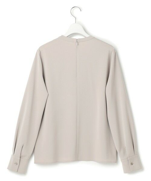 L size ONWARD(大きいサイズ) / エルサイズオンワード シャツ・ブラウス | Fied キーネック ブラウス | 詳細4