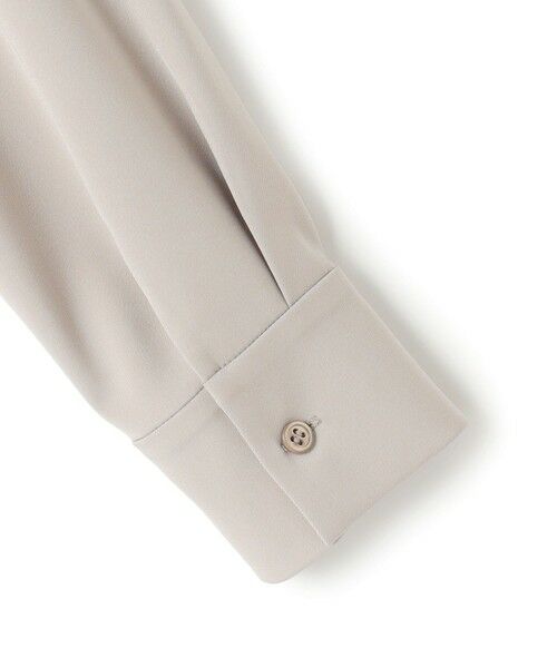 L size ONWARD(大きいサイズ) / エルサイズオンワード シャツ・ブラウス | Fied キーネック ブラウス | 詳細6