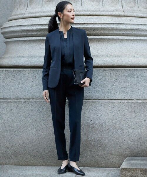 L size ONWARD(大きいサイズ) / エルサイズオンワード シャツ・ブラウス | Fied キーネック ブラウス | 詳細10