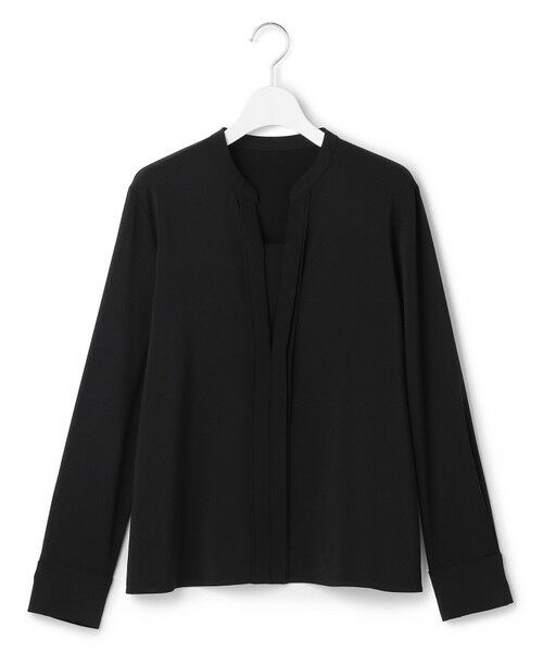 L size ONWARD(大きいサイズ) / エルサイズオンワード シャツ・ブラウス | Fied キーネック ブラウス | 詳細16