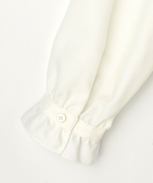 L size ONWARD(大きいサイズ) / エルサイズオンワード シャツ・ブラウス | フルダルスパンマイクロピーチ ブラウス | 詳細13