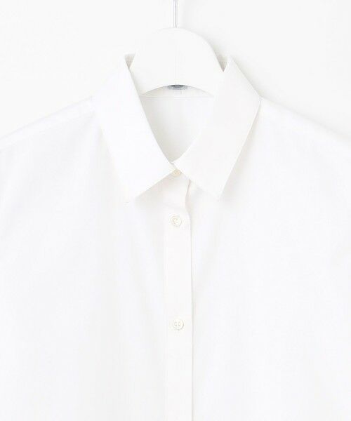 L size ONWARD(大きいサイズ) / エルサイズオンワード シャツ・ブラウス | 【リクルート対応】ホワイトブロード シャツカラーブラウス | 詳細8