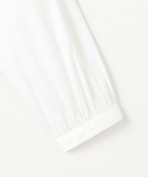 L size ONWARD(大きいサイズ) / エルサイズオンワード シャツ・ブラウス | BEZコットンナイロン ストライプ フリル襟 ブラウス | 詳細4