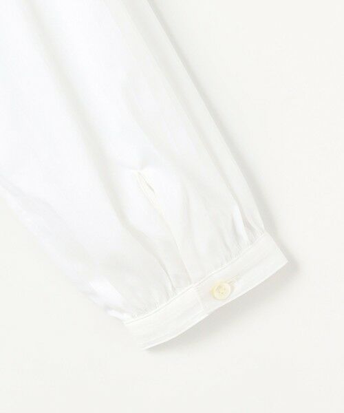 L size ONWARD(大きいサイズ) / エルサイズオンワード シャツ・ブラウス | BEZコットンナイロン ストライプ フリル襟 ブラウス | 詳細9