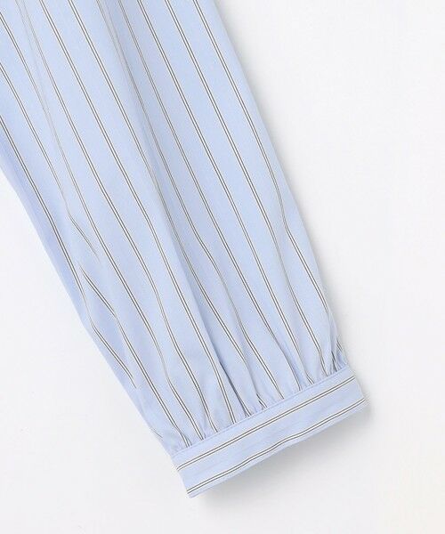 L size ONWARD(大きいサイズ) / エルサイズオンワード シャツ・ブラウス | BEZコットンナイロン ストライプ フリル襟 ブラウス | 詳細18