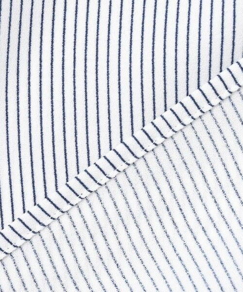 L size ONWARD(大きいサイズ) / エルサイズオンワード シャツ・ブラウス | ソフトジョーゼット ストライプ プリント ブラウス | 詳細11