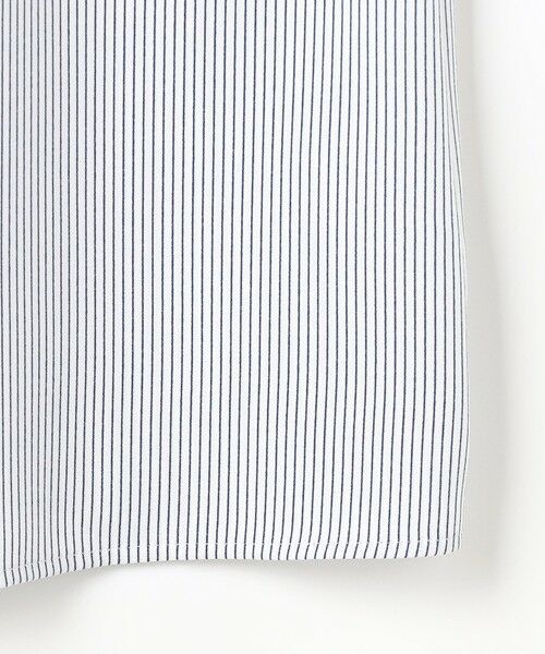 L size ONWARD(大きいサイズ) / エルサイズオンワード シャツ・ブラウス | ソフトジョーゼット ストライプ プリント ブラウス | 詳細9