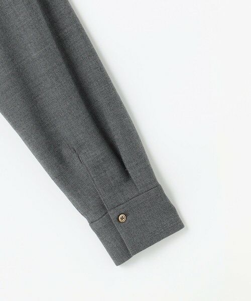 L size ONWARD(大きいサイズ) / エルサイズオンワード シャツ・ブラウス | 【SHIHOさん着用】ソフトウールブレンドペプラム ブラウス | 詳細17