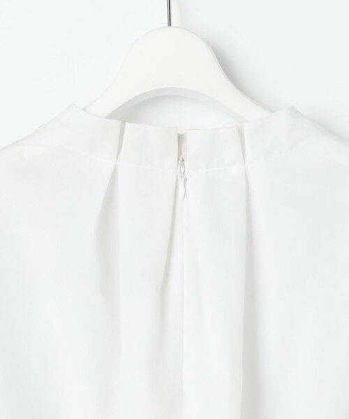L size ONWARD(大きいサイズ) / エルサイズオンワード シャツ・ブラウス | 【カタログ掲載】ナチュラルタッチスタンドカラー ブラウス | 詳細8