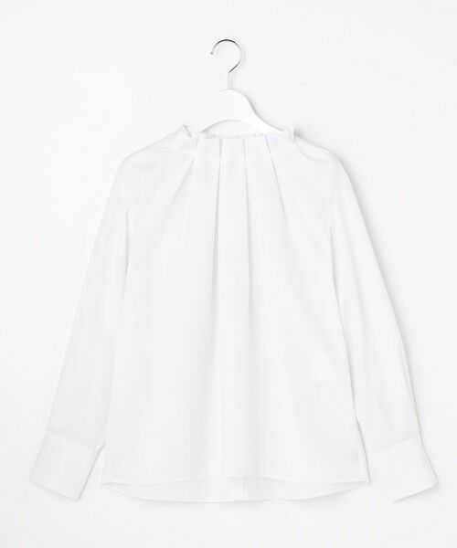 L size ONWARD(大きいサイズ) / エルサイズオンワード シャツ・ブラウス | 【カタログ掲載】ナチュラルタッチスタンドカラー ブラウス | 詳細6