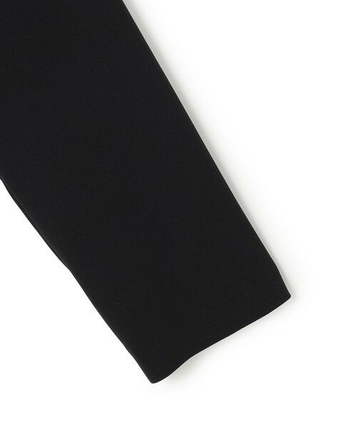 L size ONWARD(大きいサイズ) / エルサイズオンワード シャツ・ブラウス | 【セットアップ対応/洗える】トリアセダブルジョーゼット 2WAYレース襟 ペプラムブラウス | 詳細6