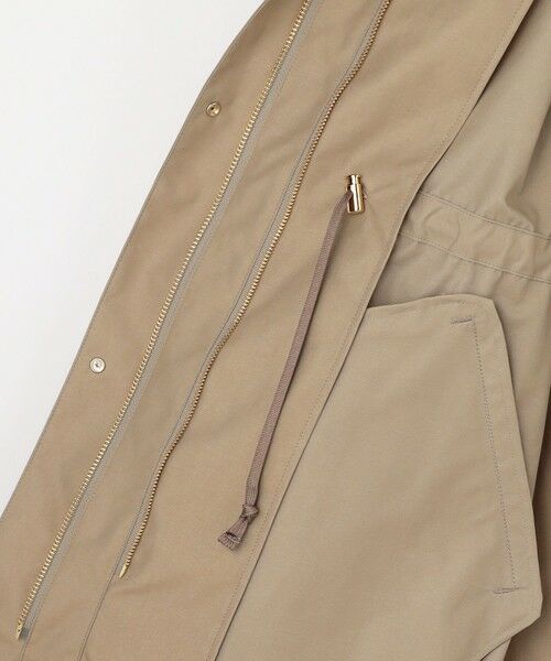 L size ONWARD(大きいサイズ) / エルサイズオンワード その他アウター | 【2way】スパンライクナイロンタッサー フーデッド コート | 詳細18