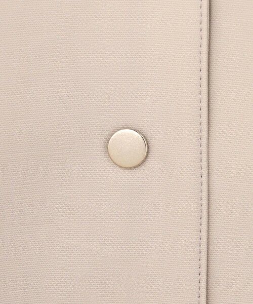 L size ONWARD(大きいサイズ) / エルサイズオンワード その他アウター | 【2way】VINAジェットオックス ノーカラー コート | 詳細12