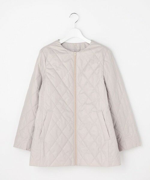 L size ONWARD(大きいサイズ) / エルサイズオンワード その他アウター | 【2way】VINAジェットオックス ノーカラー コート | 詳細17