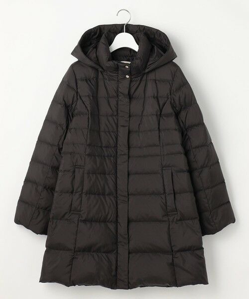 L size ONWARD(大きいサイズ) / エルサイズオンワード ダウンジャケット・ベスト | 【2WAY】シルキータフタロング ダウン | 詳細5