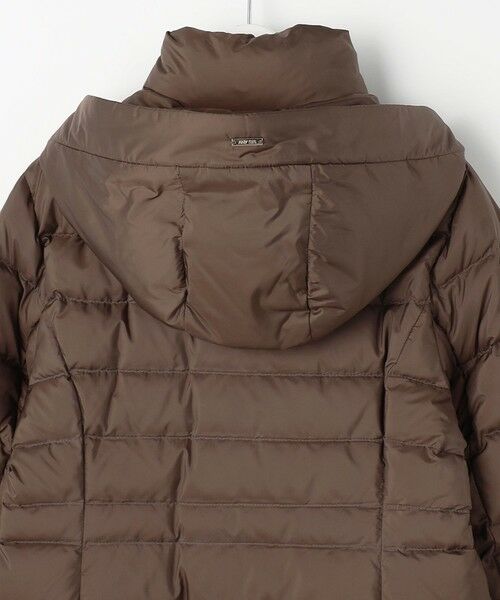 L size ONWARD(大きいサイズ) / エルサイズオンワード ダウンジャケット・ベスト | 【2WAY】シルキータフタロング ダウン | 詳細13