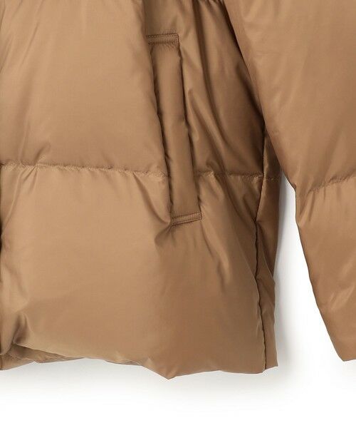 L size ONWARD(大きいサイズ) / エルサイズオンワード ダウンジャケット・ベスト | 【Oggi掲載】シレータフタ ハイネック ショート ダウンコート | 詳細17