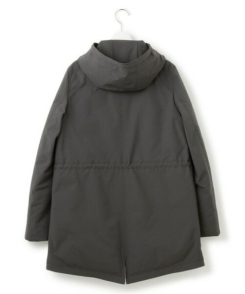 L size ONWARD(大きいサイズ) / エルサイズオンワード ダウンジャケット・ベスト | 【一部店舗限定/滝沢眞規子さん着用/撥水加工】ミリタリー フーデット ダウンコート | 詳細6