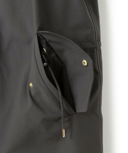 L size ONWARD(大きいサイズ) / エルサイズオンワード ダウンジャケット・ベスト | 【一部店舗限定/滝沢眞規子さん着用/撥水加工】ミリタリー フーデット ダウンコート | 詳細13