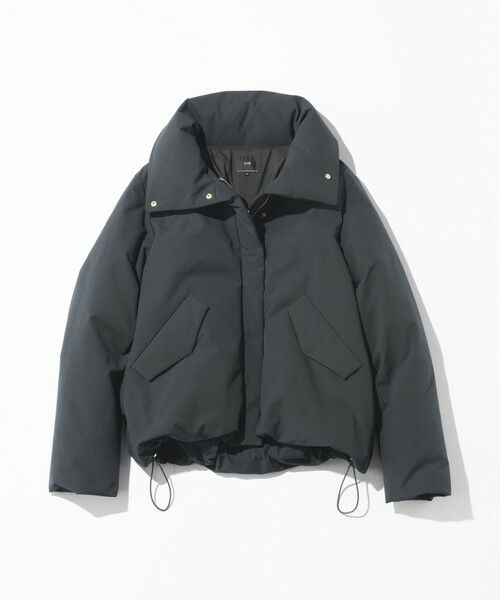 L size ONWARD(大きいサイズ) / エルサイズオンワード ダウンジャケット・ベスト | 【一部店舗限定/滝沢眞規子さん着用/撥水加工】ミリタリー Aライン ダウンコート | 詳細10