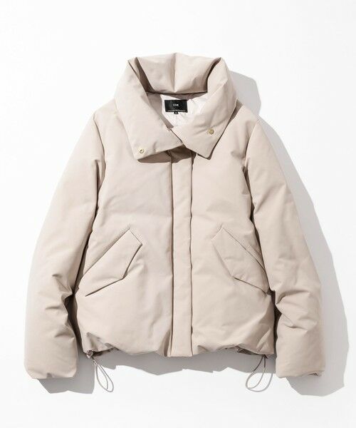 L size ONWARD(大きいサイズ) / エルサイズオンワード ダウンジャケット・ベスト | 【一部店舗限定/滝沢眞規子さん着用/撥水加工】ミリタリー Aライン ダウンコート | 詳細22