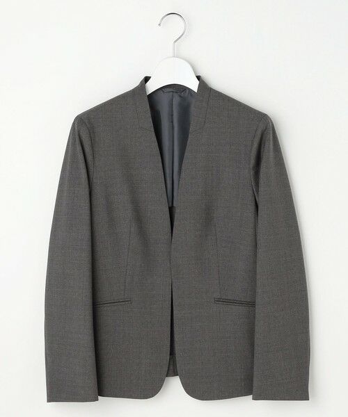 L size ONWARD(大きいサイズ) / エルサイズオンワード ノーカラージャケット | 【セットアップ対応】BAHARIYE SOLID ノーカラー ジャケット | 詳細5