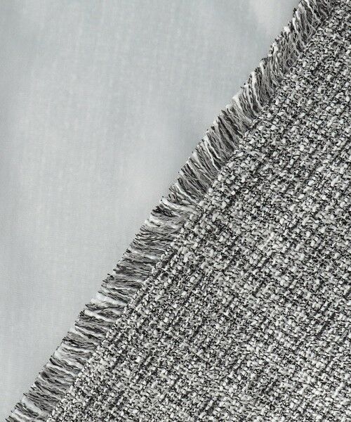 L size ONWARD(大きいサイズ) / エルサイズオンワード ノーカラージャケット | 【17号サイズまで展開・カタログ掲載】ライトミックスツイード ジャケット | 詳細14