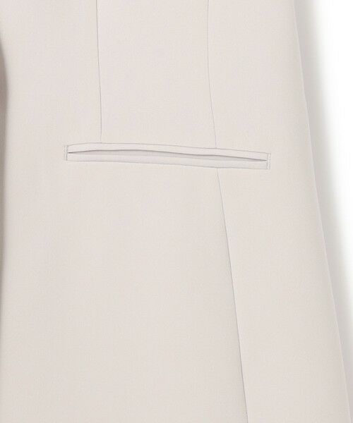 L size ONWARD(大きいサイズ) / エルサイズオンワード その他アウター | 【セットアップ対応/洗える】トリアセダブルジョーゼット ジレ | 詳細10