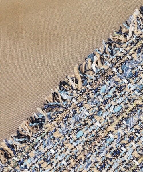 L size ONWARD(大きいサイズ) / エルサイズオンワード ノーカラージャケット | GIOLICAツイード ノーカラー ジャケット | 詳細21